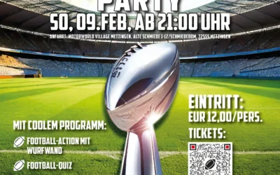 Super Bowl Event in der Motorworld