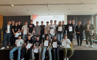 U15 bei der Jugendsportlerehrung 