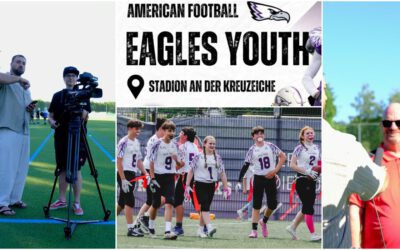Kameras, Football und jede Menge Spaß: RTF1 besucht die U15 der Eagles